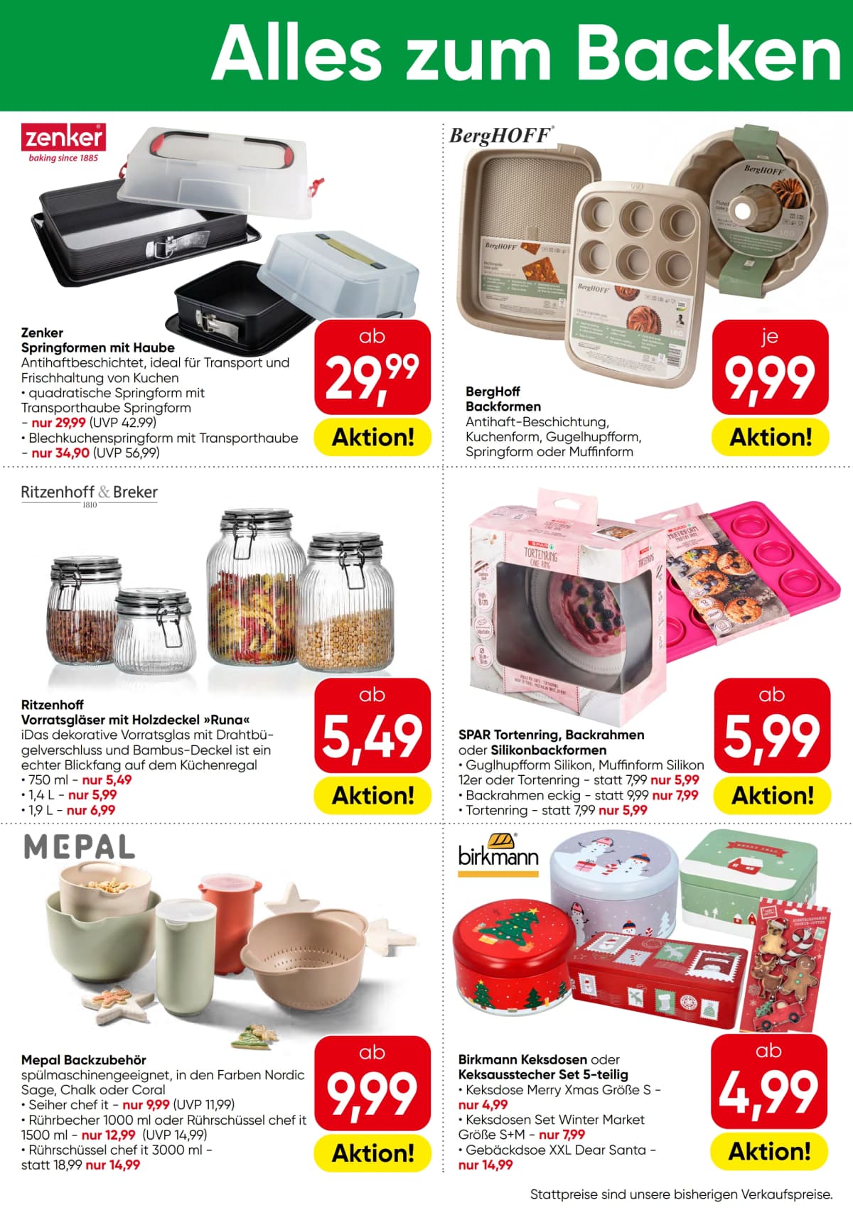 Seite 18 des Eurospar Flugblatts – Aktuelle Angebote