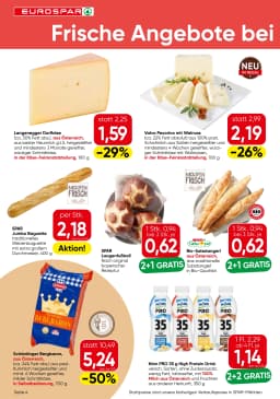 Seite 4 des Eurospar Prospekts Aktuelle Angebote