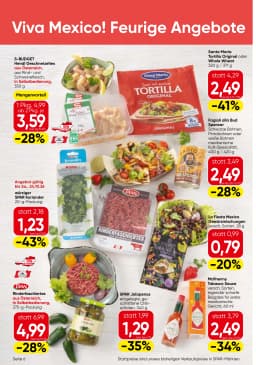 Seite 6 des Eurospar Prospekts Aktuelle Angebote