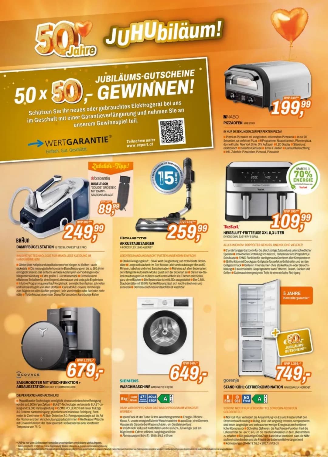 Seite 2 des Expert Flugblatts – Unser Flugblatt ab 31.07.2026