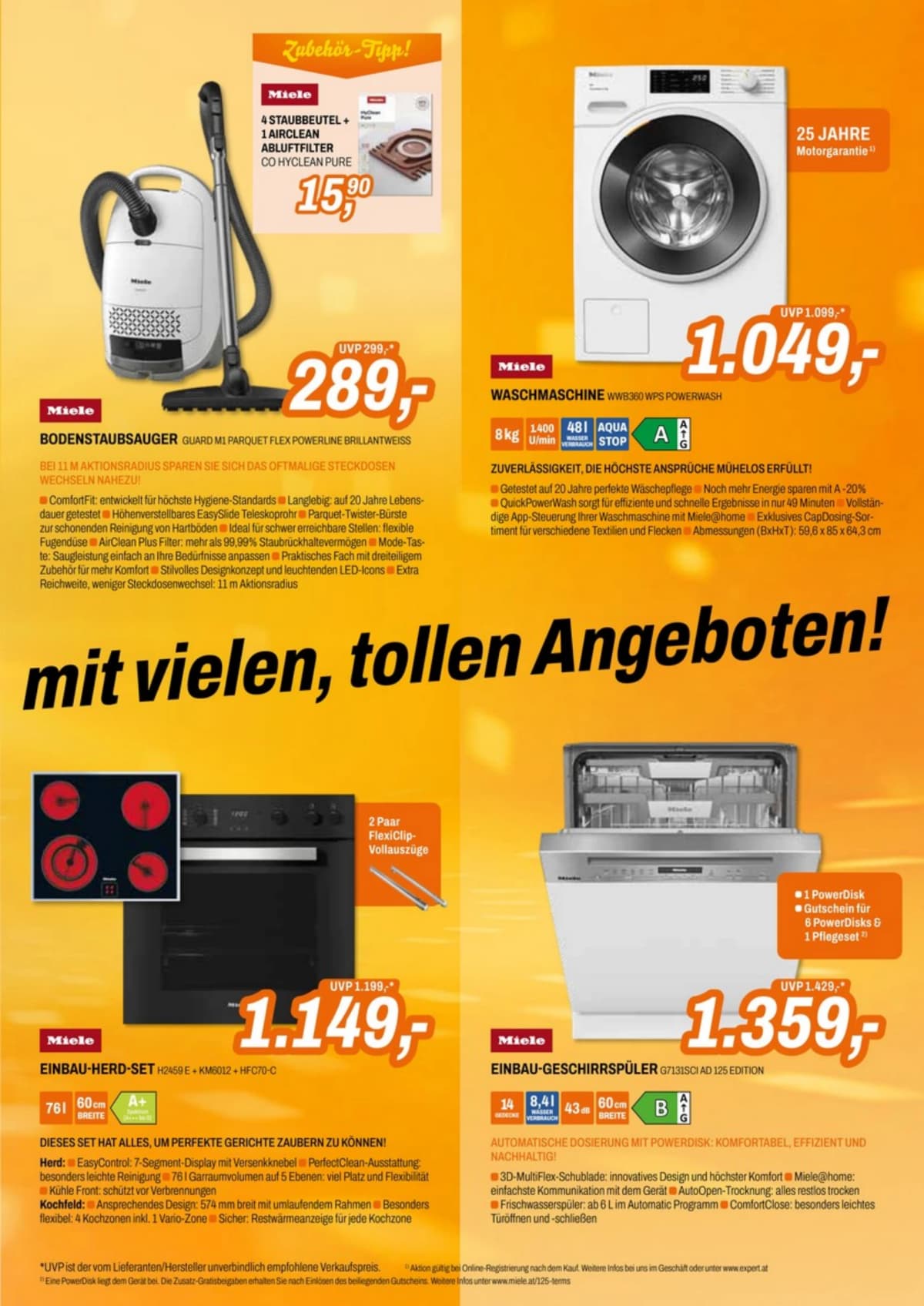 Seite 9 des Expert Flugblatts – Aktuelle Angebote
