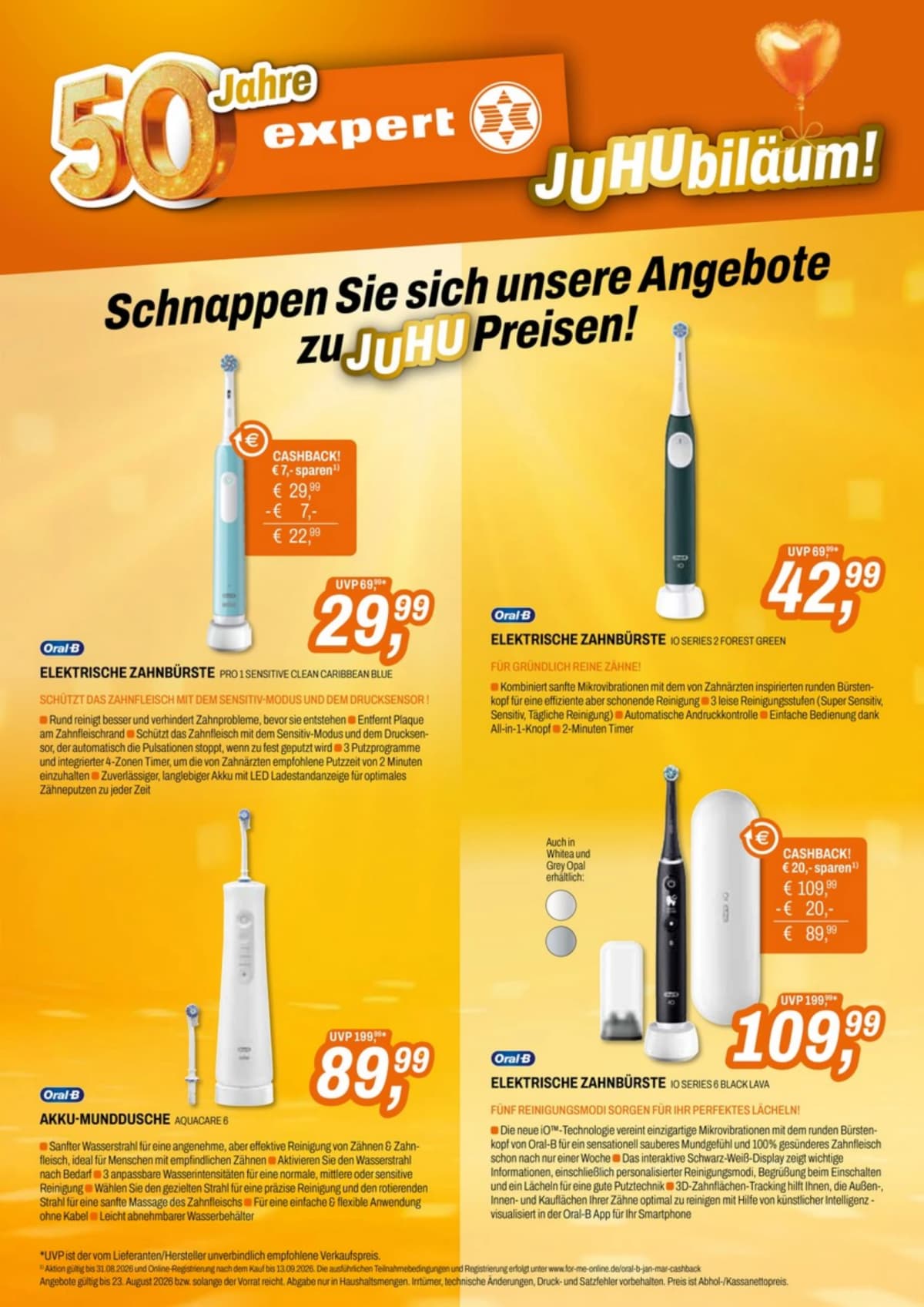 Seite 12 des Expert Flugblatts – Aktuelle Angebote ab 23.08.2026.