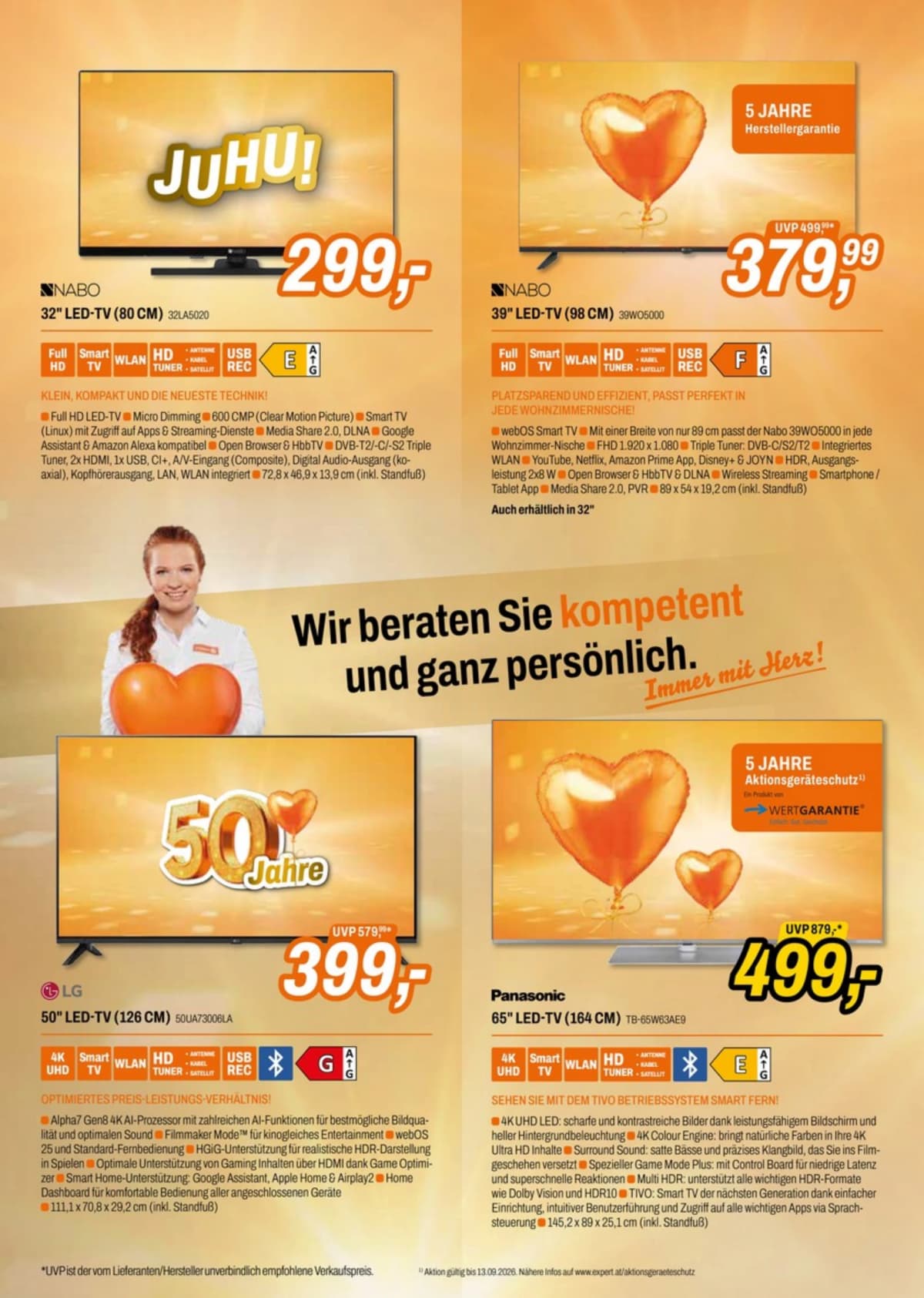 Seite 10 des Expert Flugblatts – Aktuelle Angebote ab 09.09.2026.
