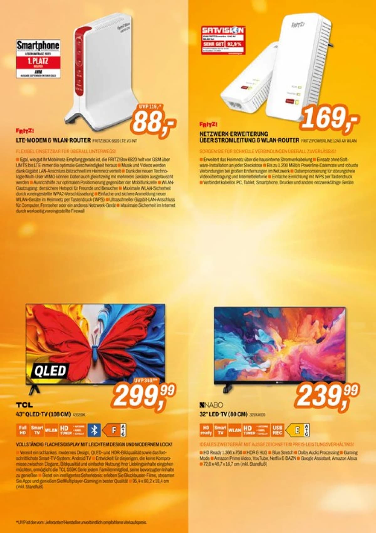 Seite 8 des Expert Flugblatts – Aktuelle Angebote