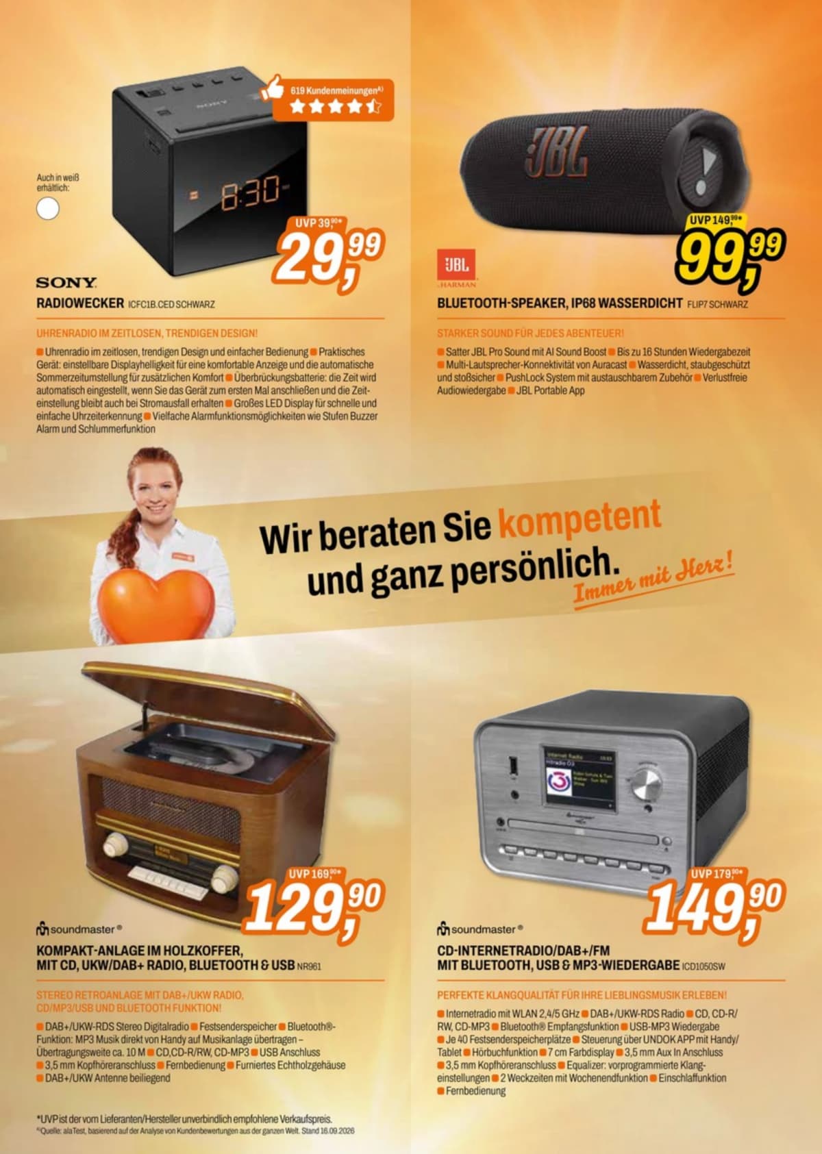 Seite 10 des Expert Flugblatts – Unser Flugblatt