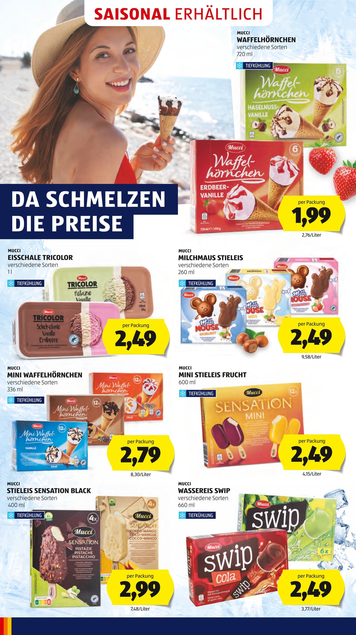Seite 6 des Hofer Flugblatts – Wochenangebote ab 31.07.2026