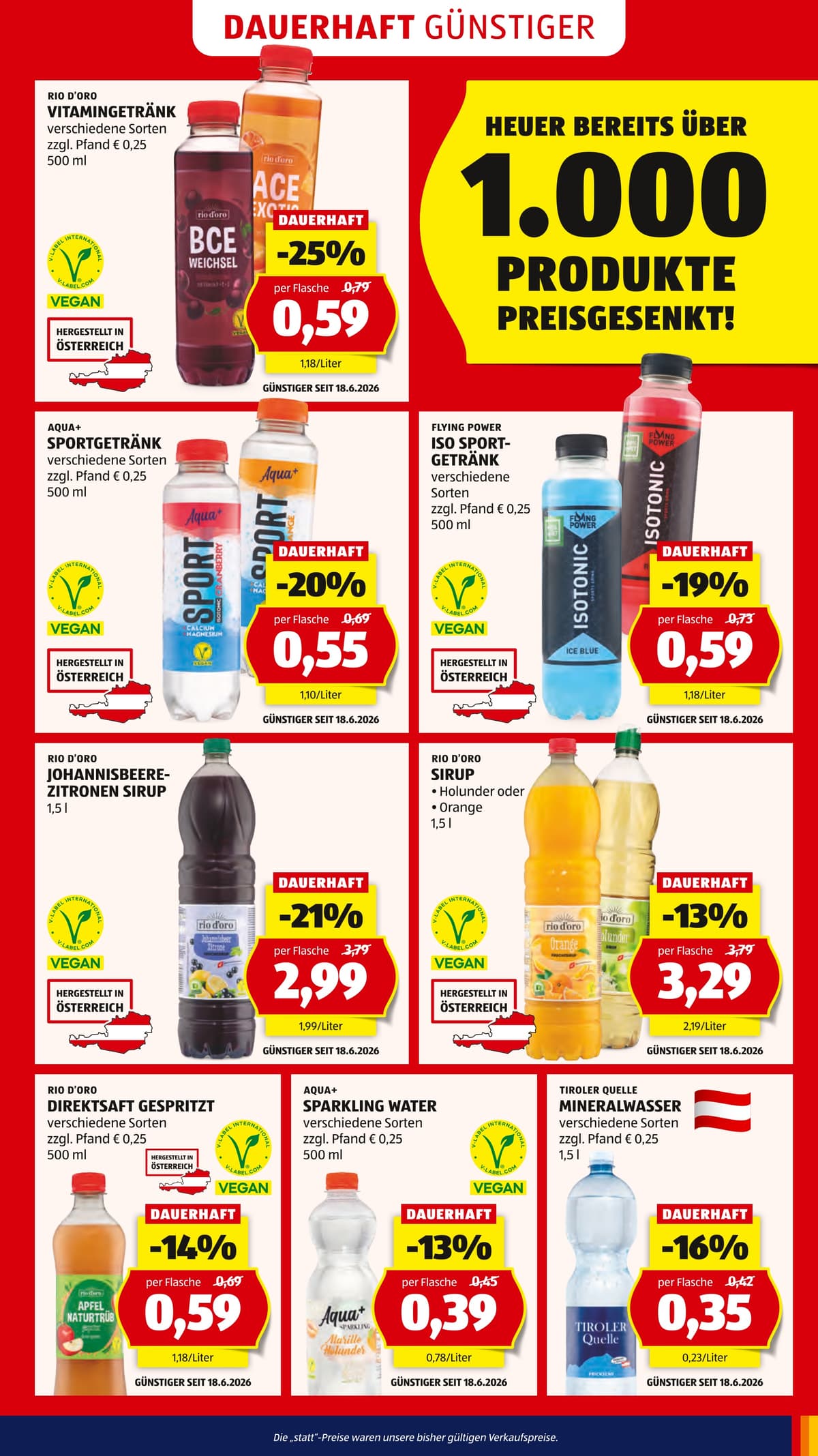 Seite 9 des Hofer Flugblatts – Wochenangebote ab 31.07.2026