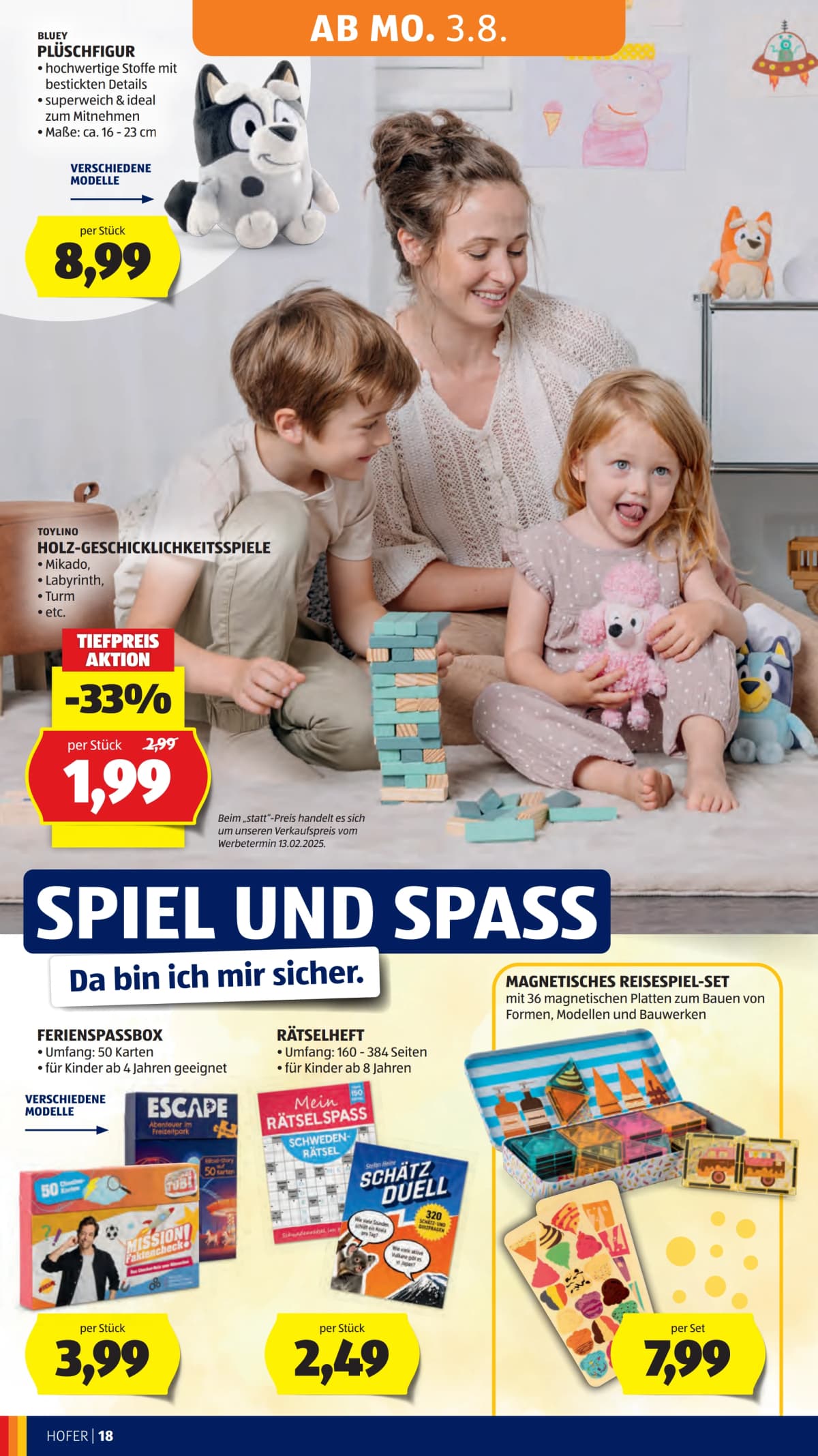 Seite 26 des Hofer Flugblatts – Aktuelle Angebote ab 31.07.2026