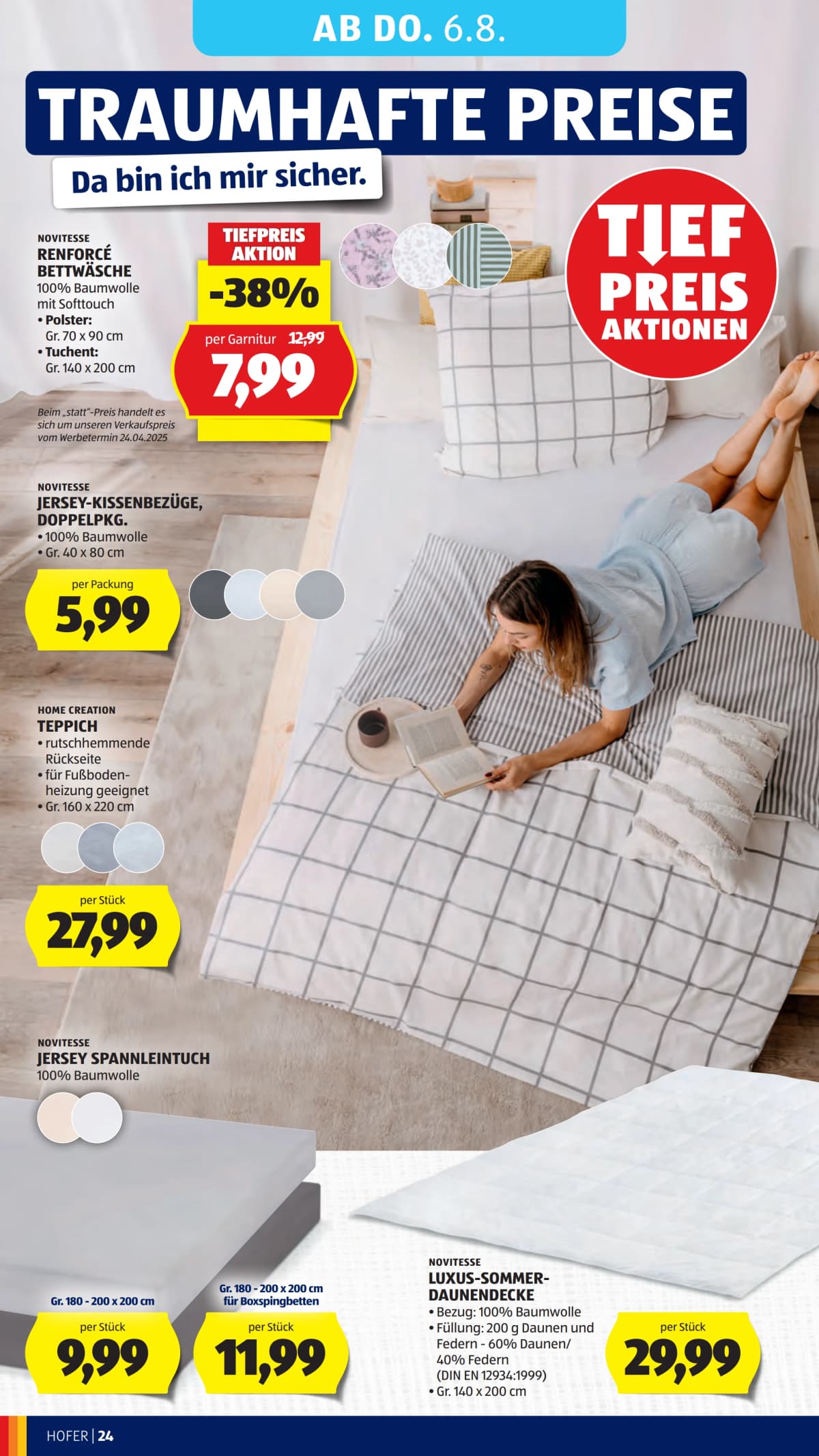 Seite 36 des Hofer Flugblatts – Aktuelle Angebote ab 31.07.2026