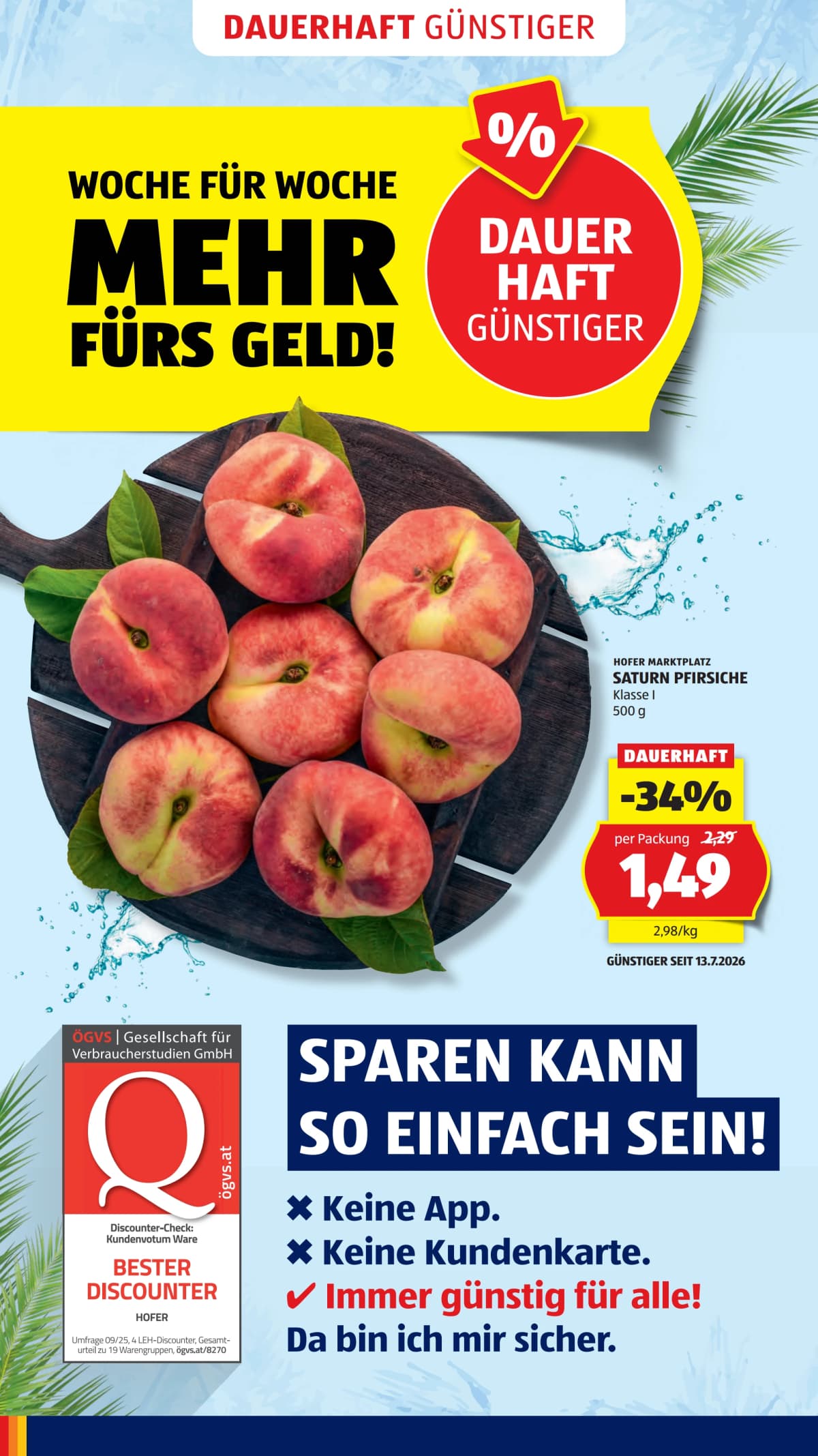 Seite 18 des Hofer Flugblatts – Aktuelle Angebote ab 23.08.2026.