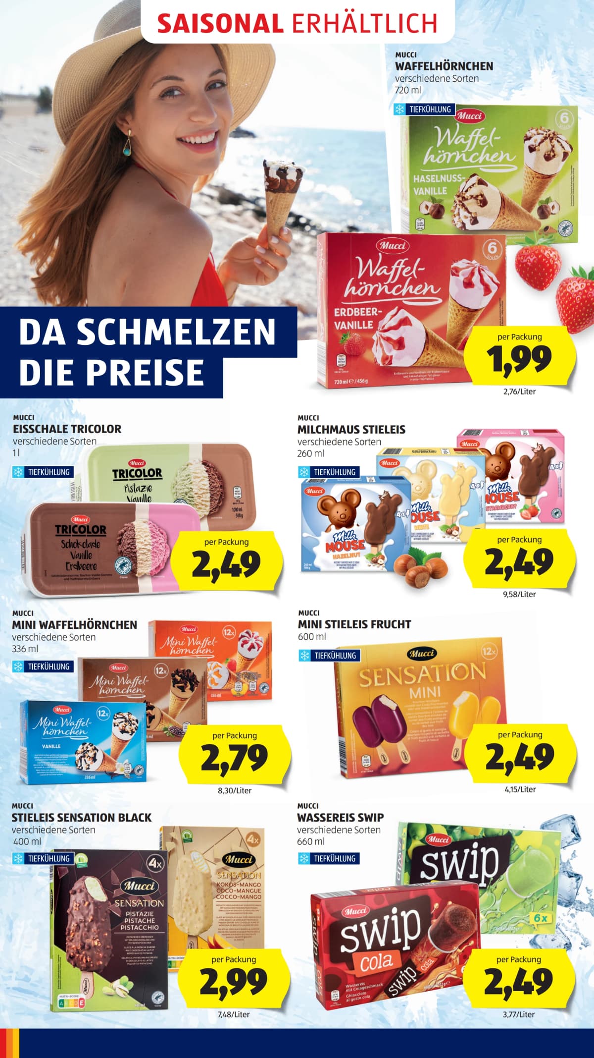 Seite 8 des Hofer Flugblatts – Aktuelle Angebote