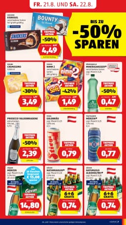 Seite 17 des Hofer Prospekts Aktuelle Angebote