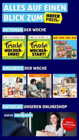 Seite 2 des Hofer Prospekts Aktuelle Angebote