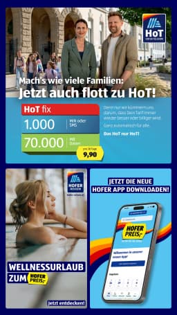 Seite 3 des Hofer Prospekts Aktuelle Angebote