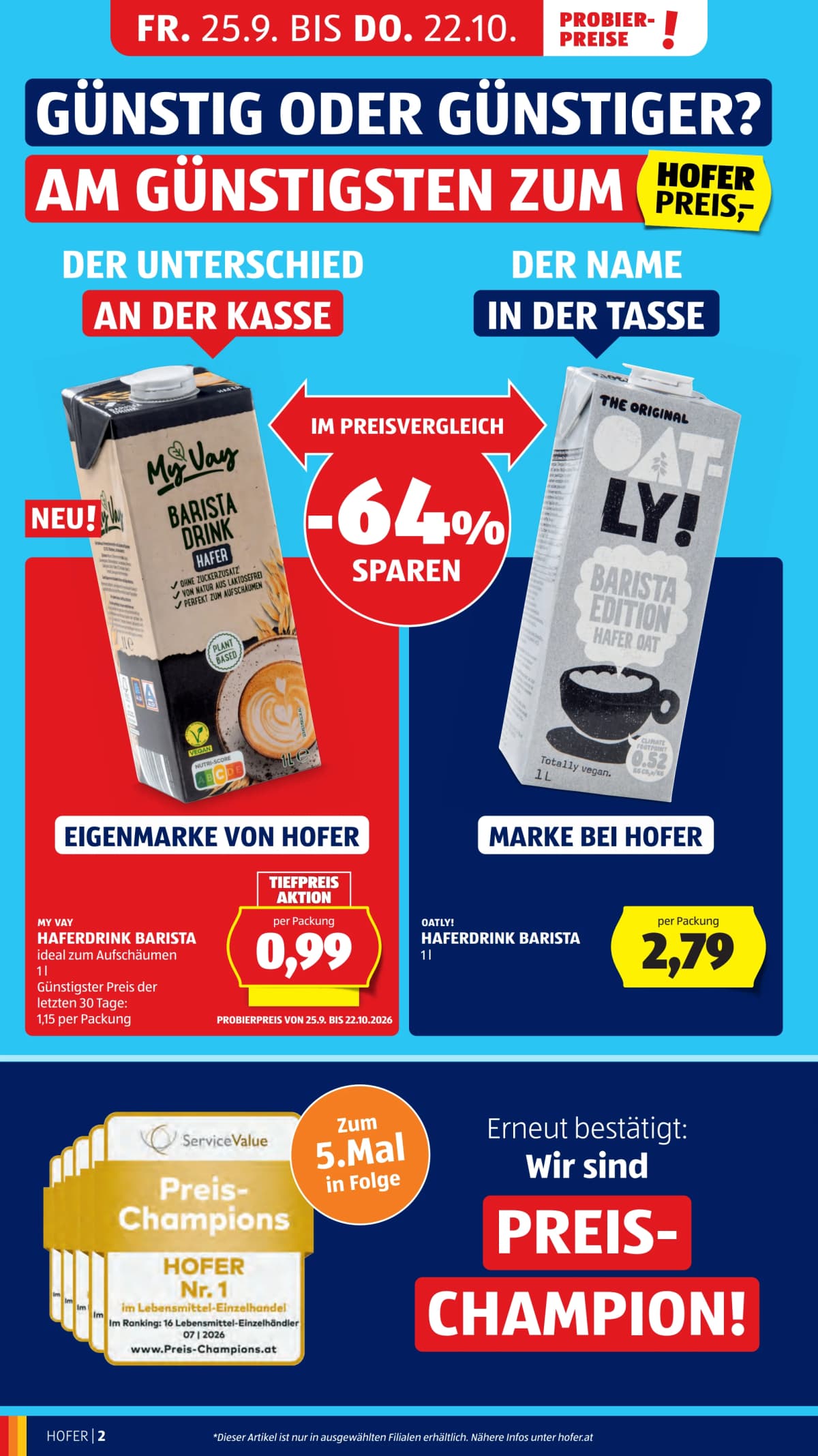 Seite 8 des Hofer Flugblatts – Aktuelle Angebote