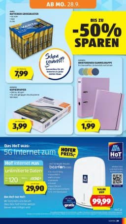 Seite 37 des Hofer Prospekts Aktuelle Angebote