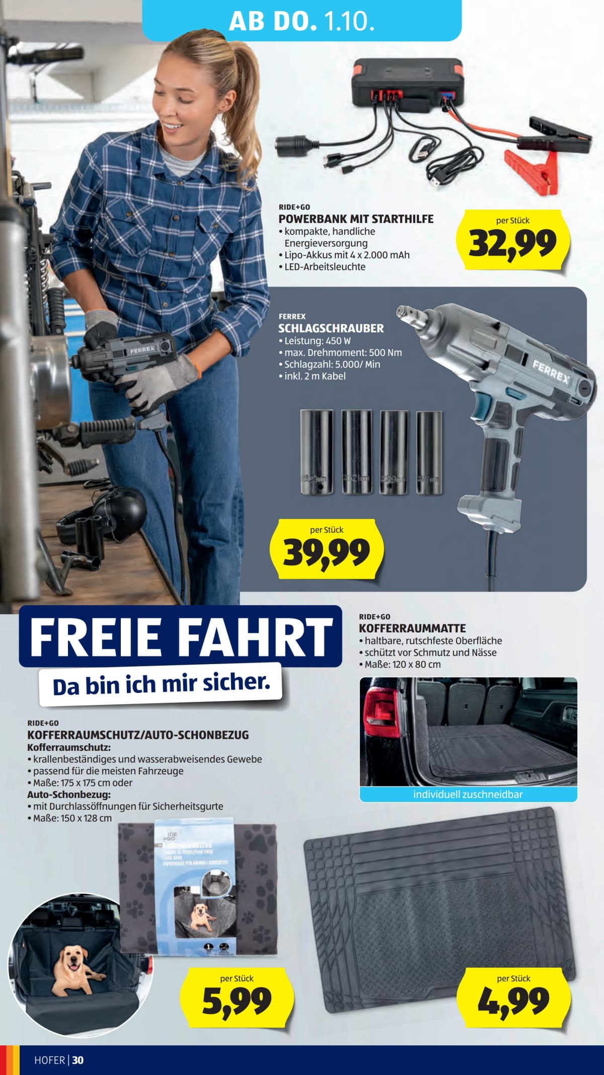 Seite 38 des Hofer Flugblatts – Aktuelle Angebote