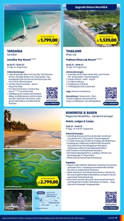 Seite 9 des Hofer Prospekts Reisekatalog