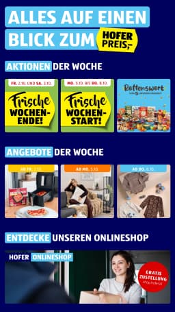 Seite 2 des Hofer Prospekts Aktuelle Angebote