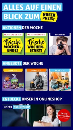 Seite 2 des Hofer Prospekts Aktuelle Angebote