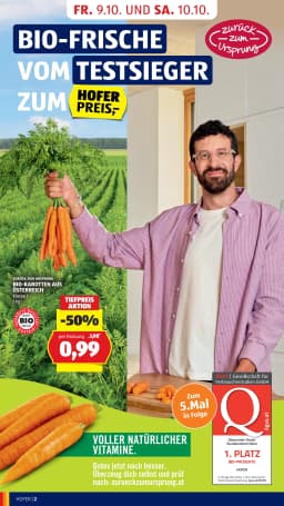 Seite 10 des Hofer Prospekts Aktuelle Angebote