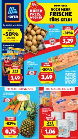 Seite 1 des Hofer Prospekts Aktuelle Angebote