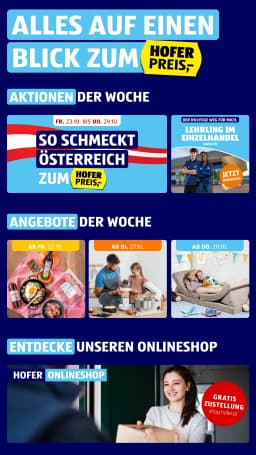 Seite 2 des Hofer Prospekts Aktuelle Angebote