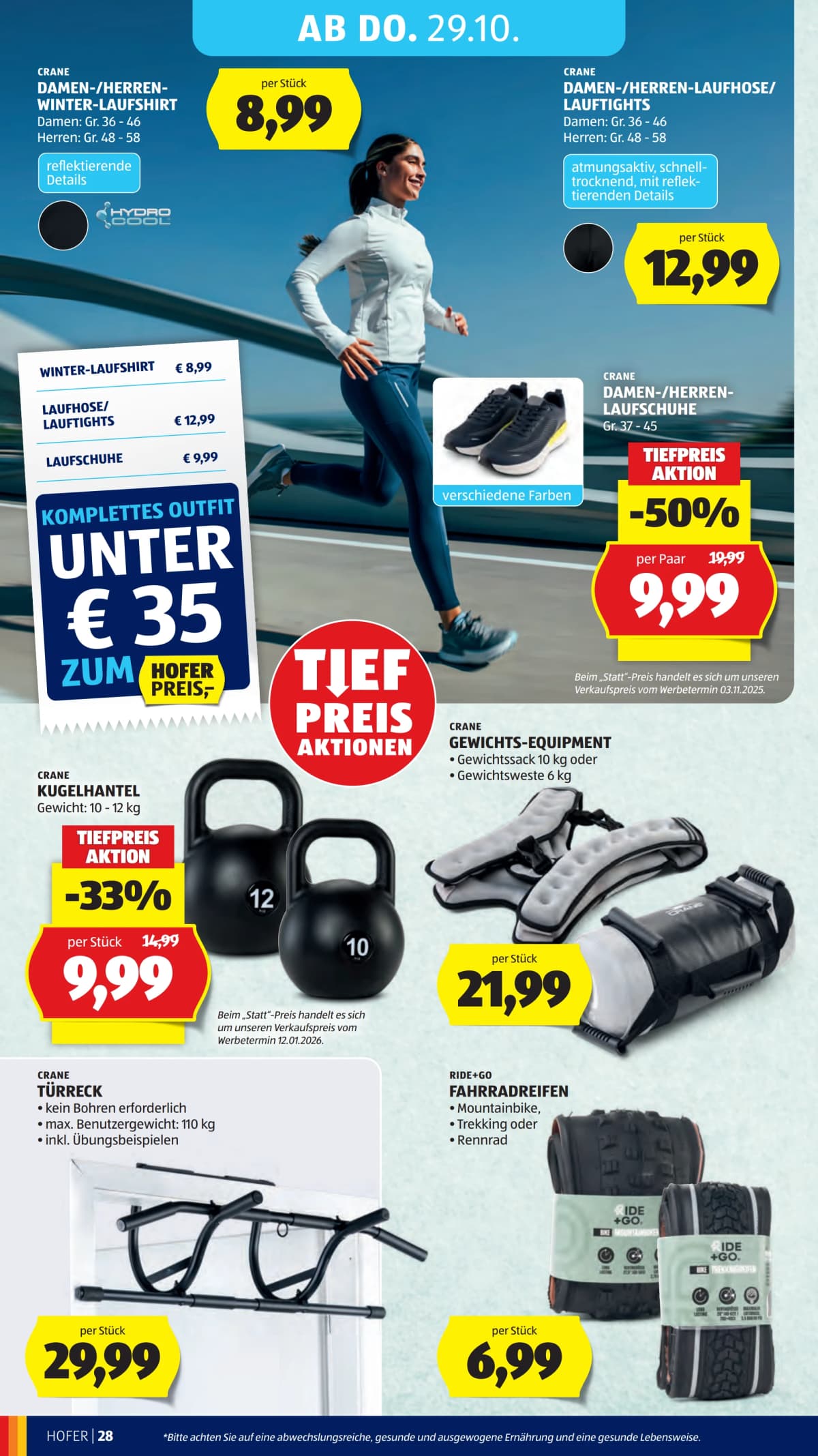 Seite 38 des Hofer Flugblatts – Aktuelle Angebote