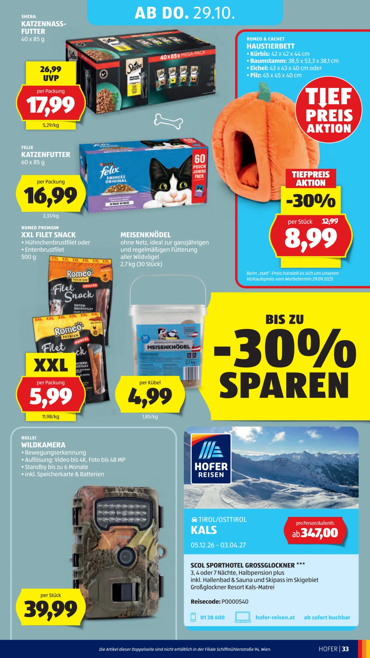 Seite 43 des Hofer Flugblatts – Aktuelle Angebote