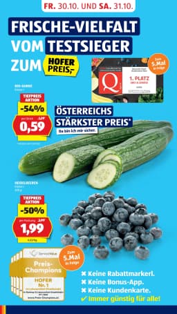 Seite 10 des Hofer Prospekts Aktuelle Angebote