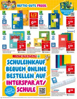 Seite 12 des Interspar Prospekts Interspar (Schule)