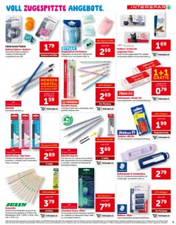 Seite 9 des Interspar Prospekts Interspar (Schule)