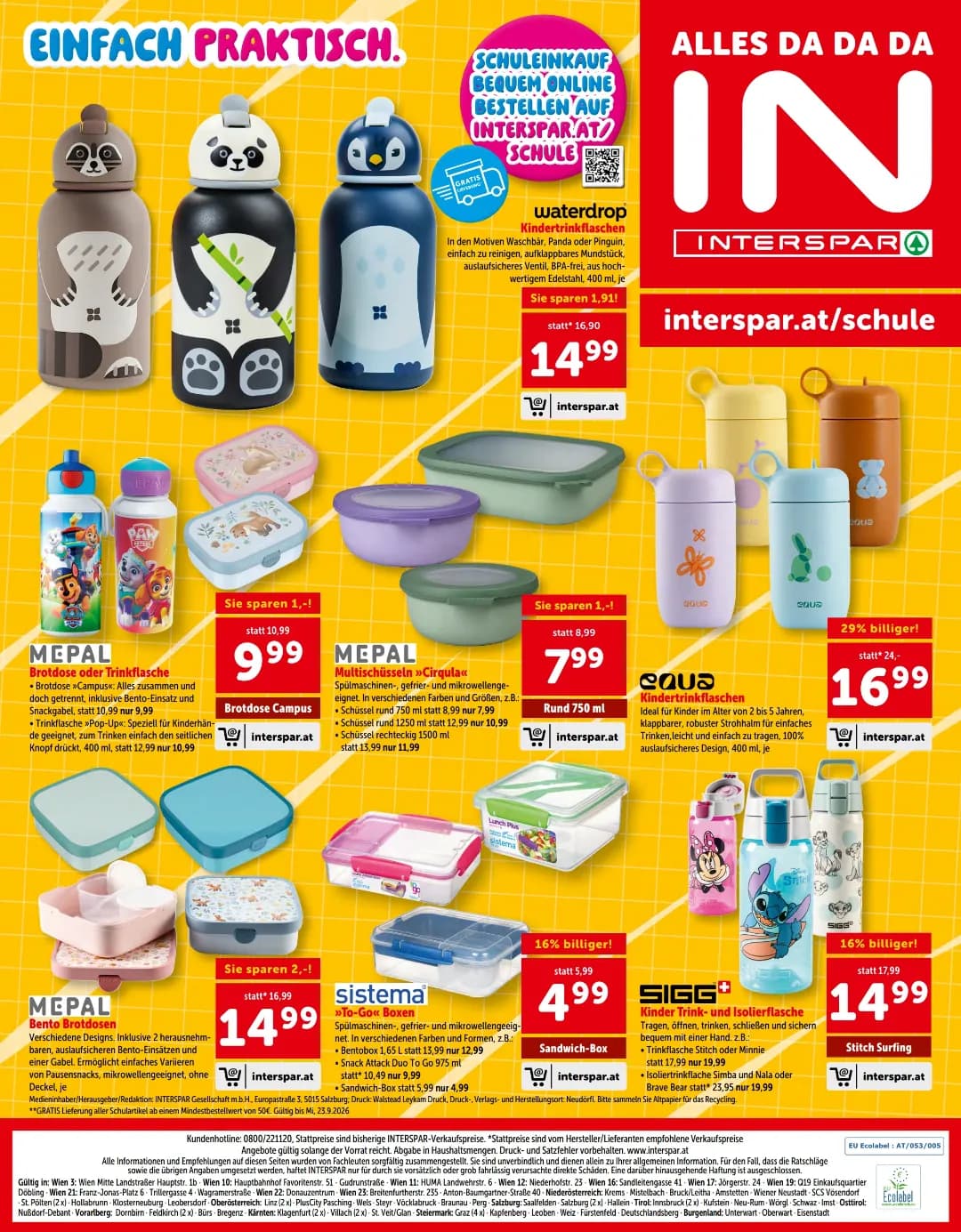 Seite 24 des Interspar Flugblatts – Interspar (Schule) ab 31.07.2026