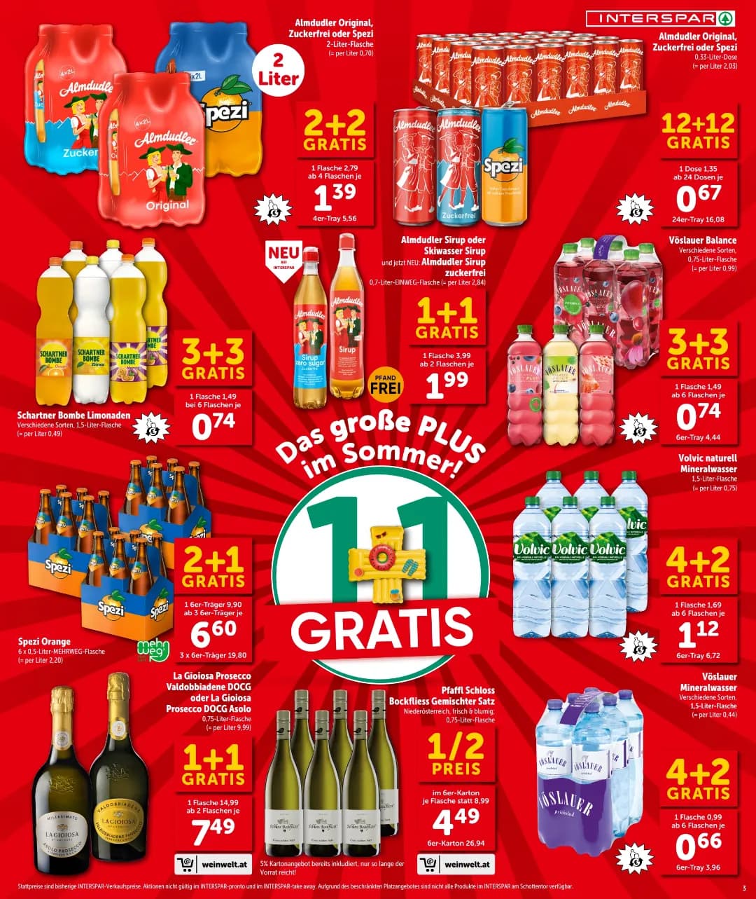 Seite 3 des Interspar Flugblatts – Aktuelle Angebote ab 31.07.2026