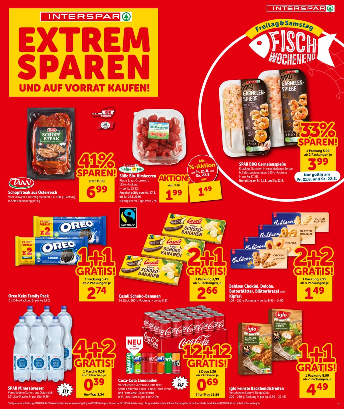 Seite 3 des Interspar Flugblatts – Angebote