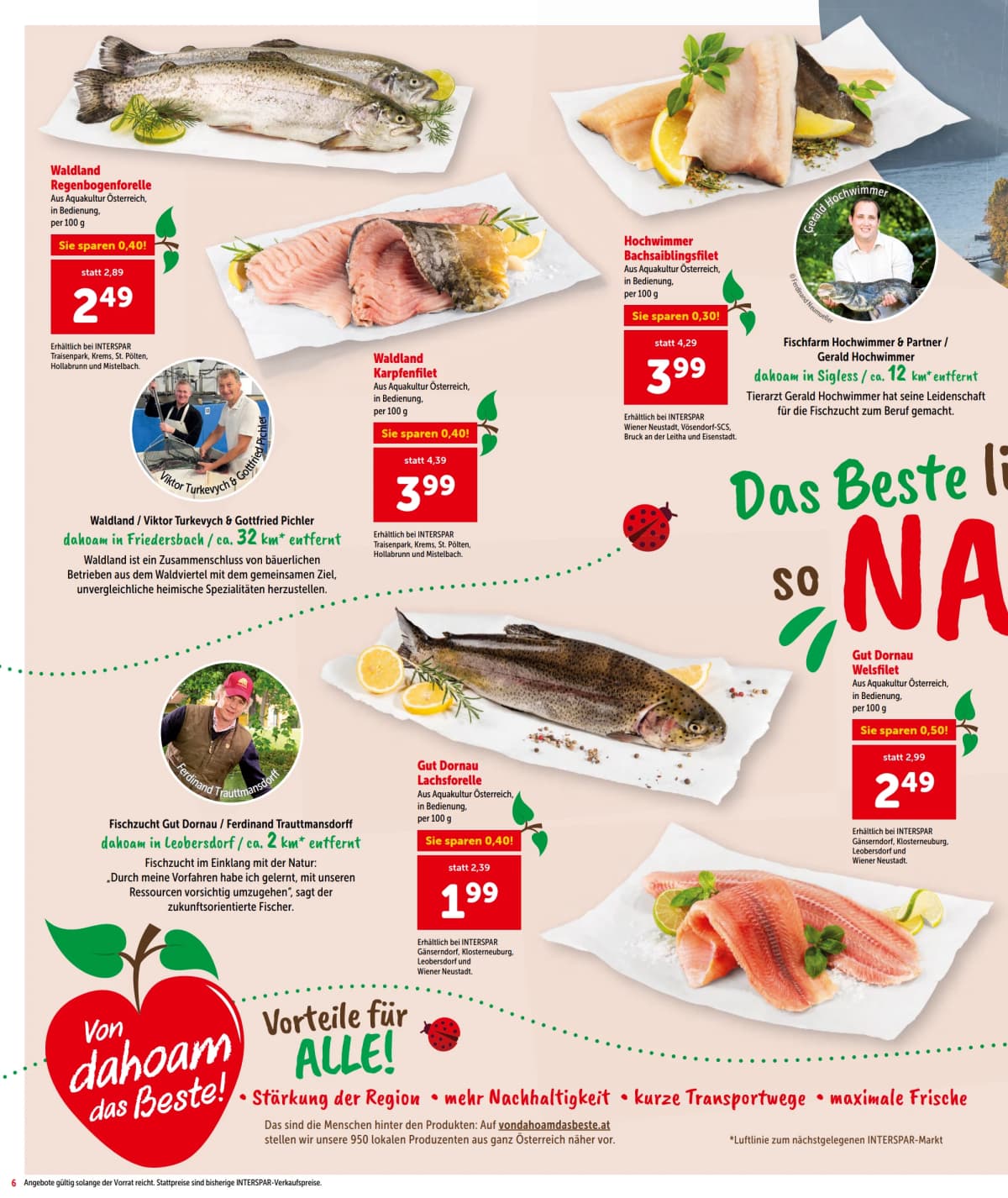 Seite 6 des Interspar Flugblatts – Angebote