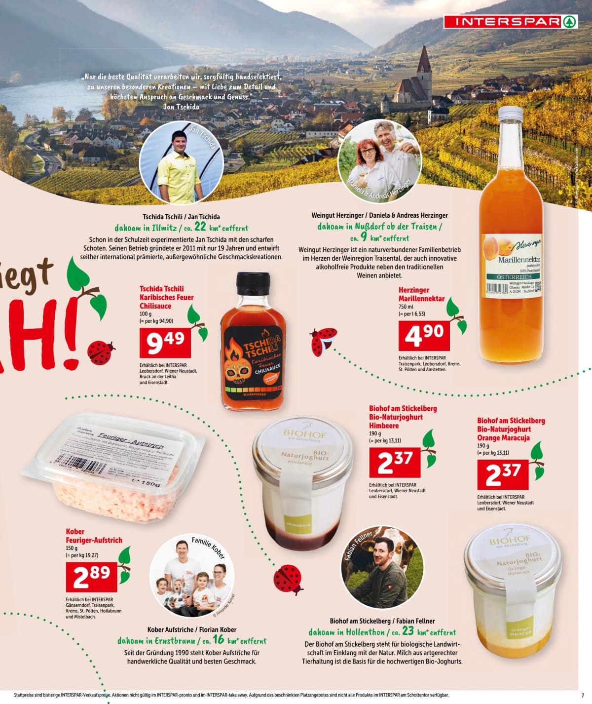 Seite 7 des Interspar Flugblatts – Angebote