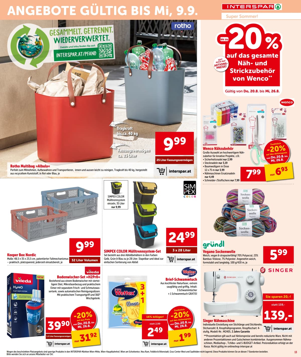 Seite 13 des Interspar Flugblatts – Angebote
