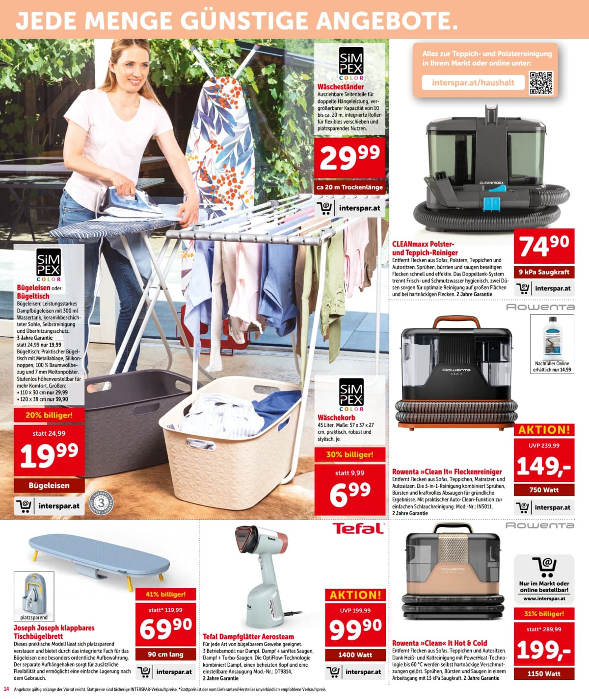 Seite 14 des Interspar Flugblatts – Angebote