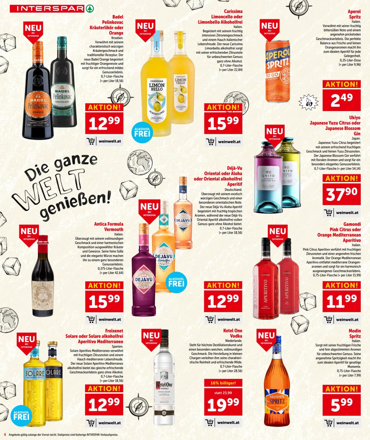 Seite 6 des Interspar Flugblatts – Aktuelle Angebote ab 08.09.2026.