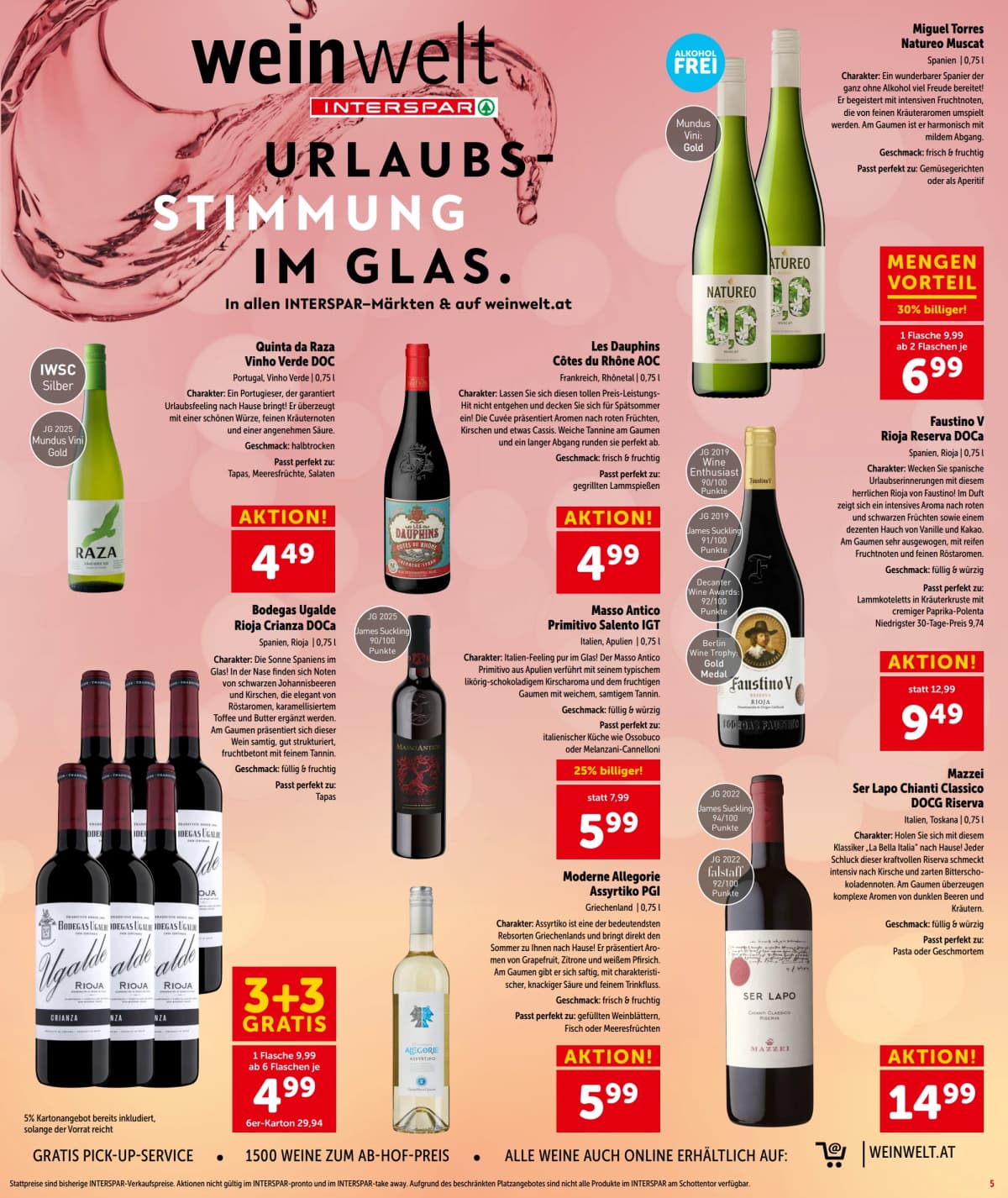 Seite 5 des Interspar Flugblatts – Aktuelle Angebote