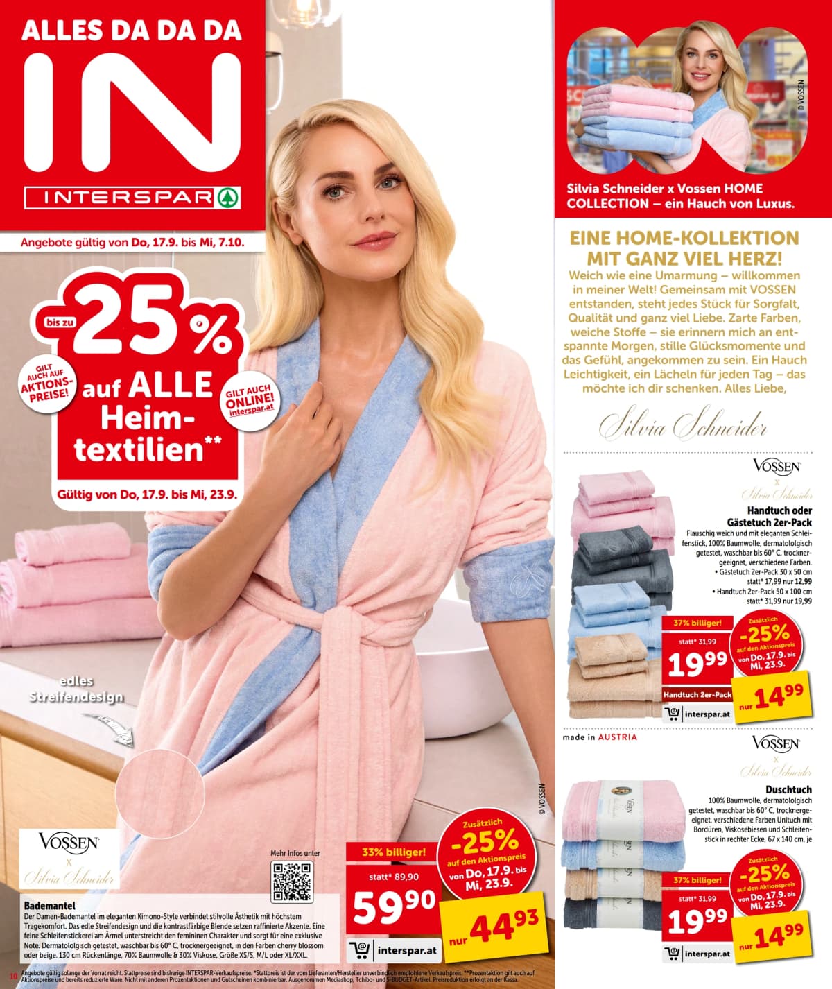 Seite 10 des Interspar Flugblatts – Aktuelle Angebote