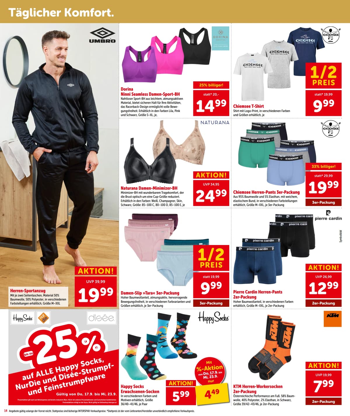 Seite 14 des Interspar Flugblatts – Aktuelle Angebote