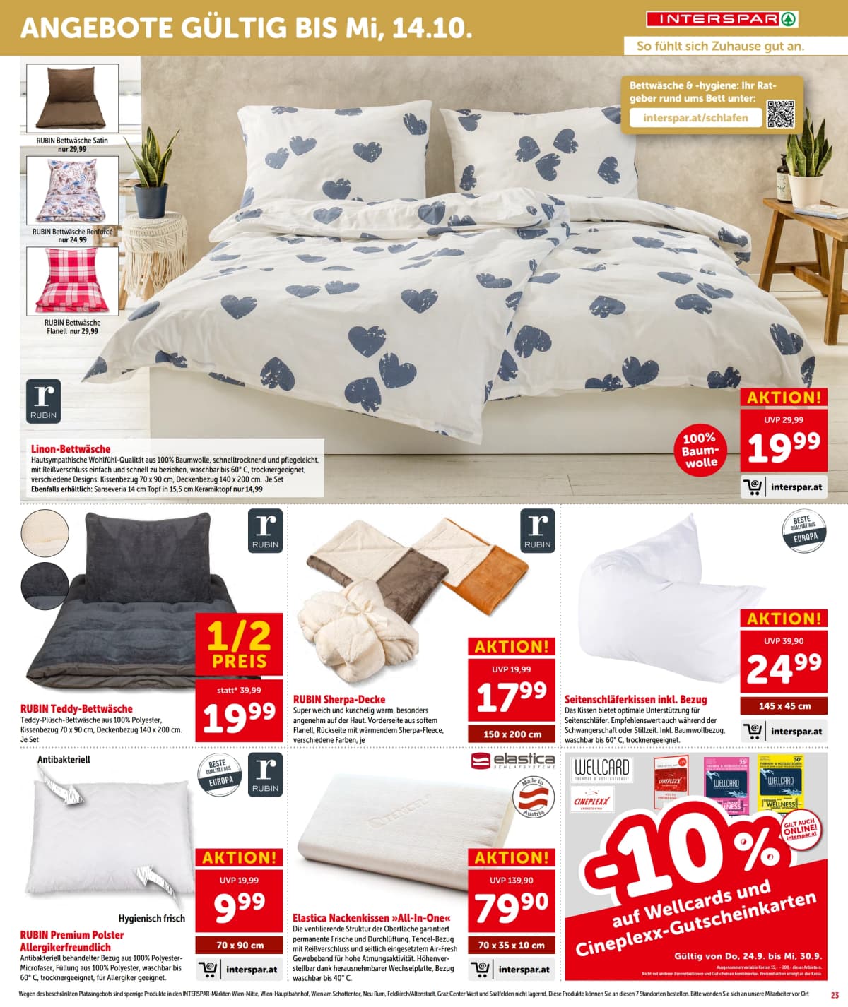 Seite 23 des Interspar Flugblatts – Aktuelle Angebote