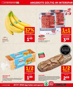 Seite 2 des Interspar Prospekts Neu Rum