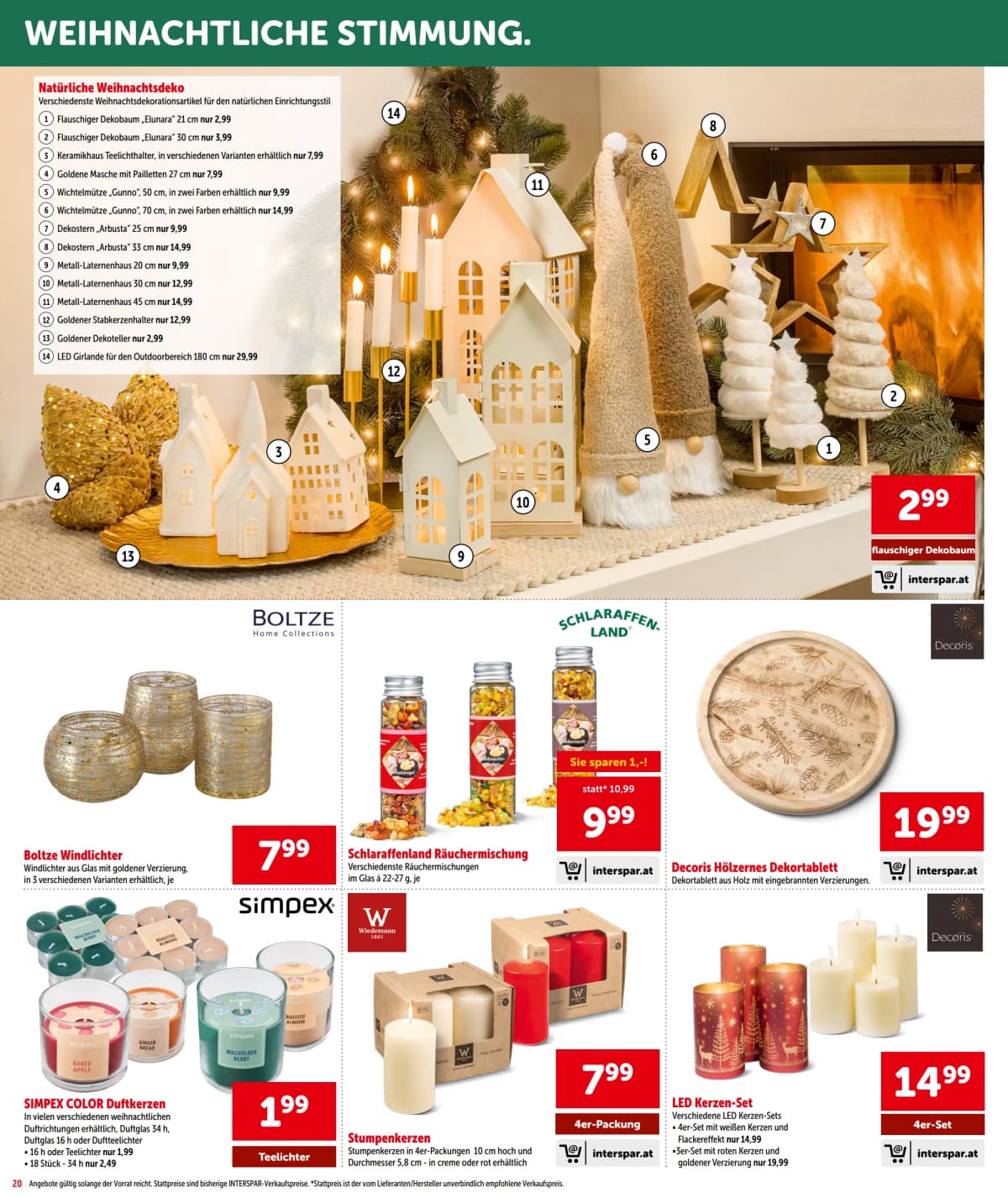 Seite 20 des Interspar Flugblatts – Aktuelle Angebote