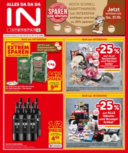 Seite 1 des Interspar Prospekts Aktuelle Angebote
