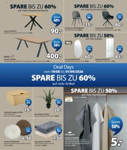 Seite 2 des Jysk Prospekts Spare bis zu 60%