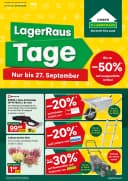 Titelblatt des Lagerhaus Prospekts Aktuelle Angebote