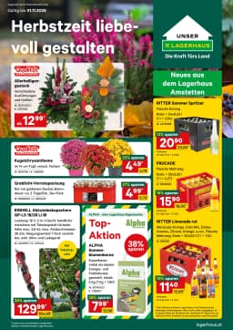 Seite 1 des Lagerhaus Prospekts Aktuelle Angebote
